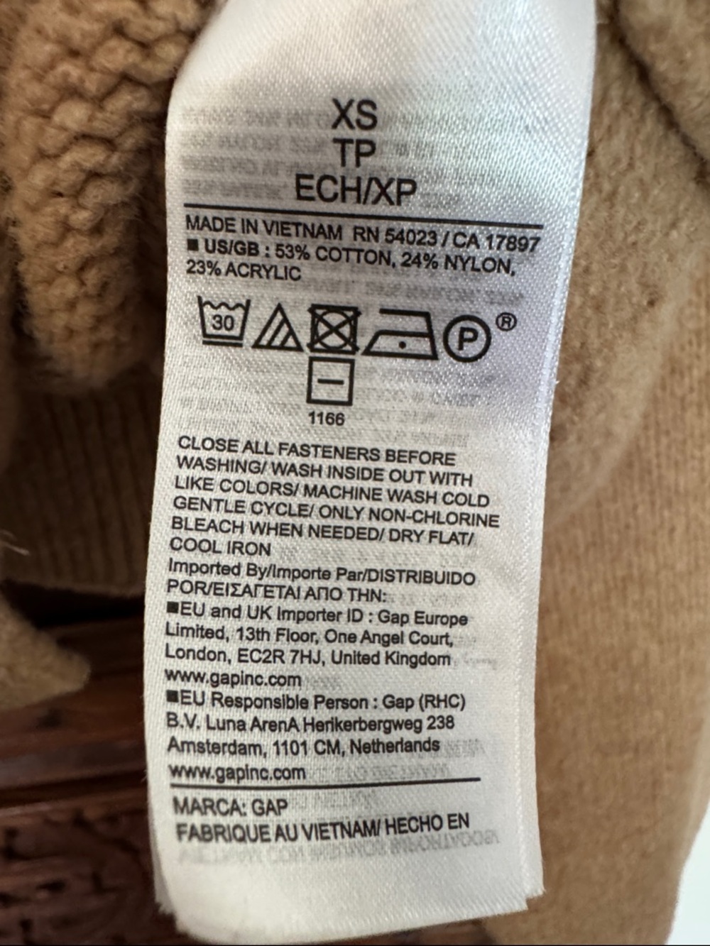 GAP CashSoft Oversized Chunky Cardigan - Picture 5 of 11